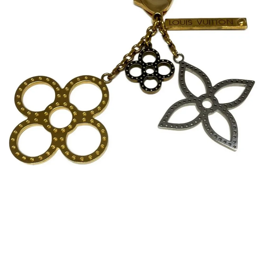Louis Vuitton Bijoux Sac Tapage Bag Charm M66350 Gold Silver